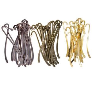 Segnalibri piatti fai da te in oro antico 20 pezzi con anello per gioielli che realizzano risultati perfetti - Product Image 4