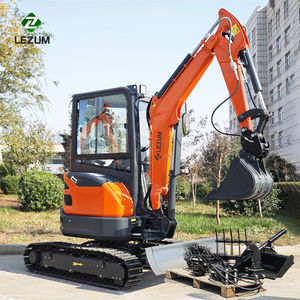 送料無料 EPA認証 クボタエンジン搭載 クローラー式 1トン 1.8トン 2トン 3.5トン ミニショベル | 農業・家庭用掘削機 | 業者向け工場価格 - Product Image 1