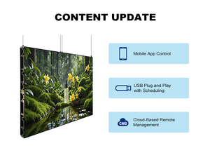 2026 New Technology P1.25 Ultra-Fine Pitch CoB LED Video <b>Wall</b> Hanging Digital Signage and <b>Displays</b> Android Advertisement SCNW01- - Product Image 6