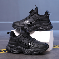 Baskets de sport blanches respirantes et légères en maille pour enfants de grande taille – Nouveau style de chaussures décontractées pour garçons