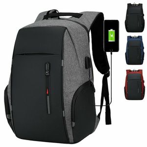 Grande capacità impermeabile antifurto USB porta di ricarica zaino Vintage stile di moda borsa per Laptop per studenti universitari escursionistici - Product Image 1