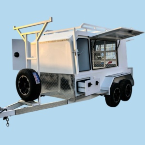 Remolque de Acero Galvanizado con Recubrimiento de Polvo de Aluminio, Eje Doble Reforzado, Capacidad de Carga de 1990 kg, Estándar Australiano, Personalizado - Product Image 1