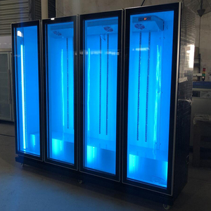<span class=keywords><strong>Réfrigérateur</strong></span> commercial pour boissons de supermarché, vitrine verticale à porte vitrée - Product Image 5