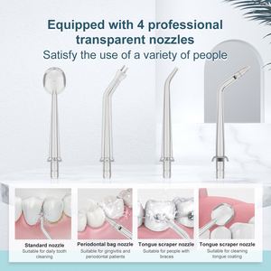 TAHATH Oral Hygiene Equipment Portable Cordless Recharge Water Floss IPX6 <b>Electric</b> Teeth Irrigator Wholesale - Product Image 4