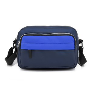 Sac bandoulière homme en tissu Oxford, style coréen décontracté, rétro européen et américain, durable, couleur unie, pour loisirs et voyage - Product Image 1