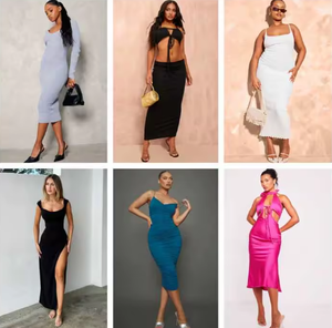 Venta al por Mayor de Ropa de Algodón de Alta Gama 2026, Lote de Vestidos en Tallas Surtidas, Envío Aleatorio - Product Image 3