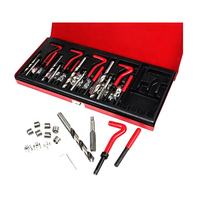 Kit de réparation de filetage HSS Kit de réparation de foret kit d'outils de réparation de filetage métrique 131 pièces