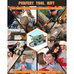 Máy Mài cưa xích điện cầm tay qinbu-Dụng cụ mài cưa xích chuyên nghiệp với đá mài dùng cho gia đình chế biến gỗ - Product Image 6