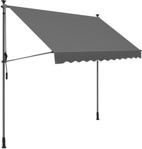 Toldo Retráctil Manual de Metal para Techo de 9' 10\" de <span class=keywords><strong>Aldi</strong></span> - Product Image 1