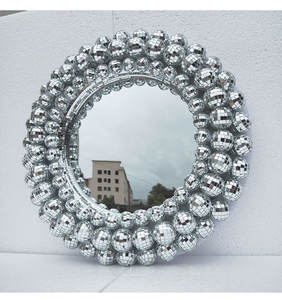 Miroir de maquillage Chuang De avec lumières, miroir de coiffeuse scintillant pour la décoration de la chambre à coucher, table de toilette - Product Image 3