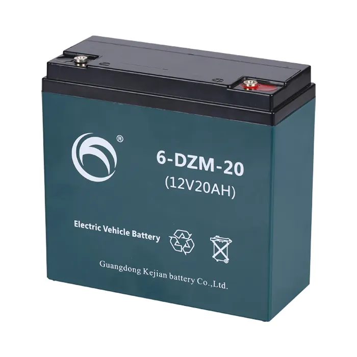 गुआंग्डोंग Kejian 6-DZM-20 Chilwee बैटरी 6-DZM-20 इलेक्ट्रिक बाइक बैटरी