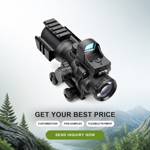 Telescopio Monocular con Retícula Iluminada y <span class=keywords><strong>Cuerpo</strong></span> de Aleación de Aluminio para Uso <span class=keywords><strong>en</strong></span> Exteriores, 4x Fibra Óptica, Directo de Fábrica - Product Image 6
