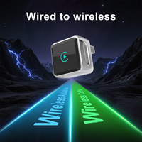 Mini adaptateur sans fil K6MINI pour Apple 2-en-1 : CarPlay filaire vers sans fil, Android Auto et mise en miroir d'écran – Boîtier universel