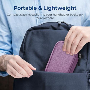 Sac isotherme pour médicaments diabétiques, étui de transport pour stylo à insuline avec blocs réfrigérants approuvés par la TSA - Product Image 3