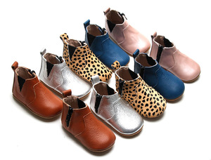 Babyhappy Chine Fournisseur Skidproof Chaussures Mix Tailles Populaire Semelles Souples Fantaisie En Cuir Bébé Bottes - Product Image 6