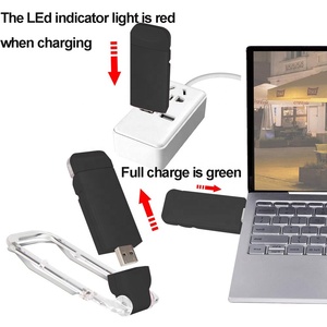 ไฟอ่านหนังสือแบบหนีบขนาดเล็ก 3 ระดับความสว่าง ชาร์จผ่าน USB ไฟ LED พับได้ ใช้เป็นที่คั่นหนังสือได้ เหมาะสำหรับเด็กและนักเรียน - Product Image 4