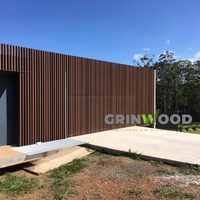 WPC Wood Composite Timber Tube Teak Wood Logs Timber for Outdoor Sun Shading