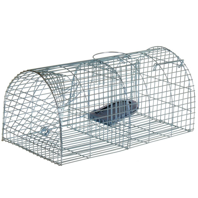 Rat Trap Cage Metal Mouse Animal Rat Catcher Galvanised Indoor Heavy Duty Live Multi Catch Rat Trap Cage