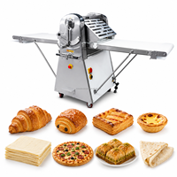 Machine à étaler la pâte professionnelle pour biscuits, galettes, craquelins, et la formation de pain d'épices – Idéale pour les boulangeries industrielles