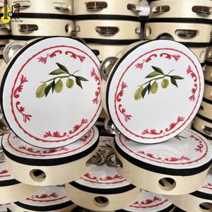 Tambourin <span class=keywords><strong>de</strong></span> mariage <span class=keywords><strong>de</strong></span> 6 pouces, instrument <span class=keywords><strong>de</strong></span> <span class=keywords><strong>musique</strong></span> personnalisé, tambourin <span class=keywords><strong>de</strong></span> piste <span class=keywords><strong>de</strong></span> danse <span class=keywords><strong>de</strong></span> mariage, vente en gros, instrument à secouer à main - Product Image 4