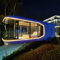 Cabine commerciale préfabriquée modulaire Camping de luxe Pod Hotel Space Capsule House