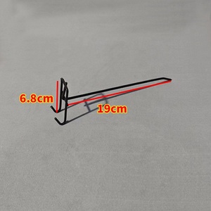 Oem Chất lượng cao kim loại thép slatwall Bảng điều chỉnh hiển thị móc sắt bền treo an ninh hiển thị cho cửa hàng bán lẻ <span class=keywords><strong>Pegboard</strong></span> - Product Image 3