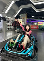 Kart de Carreras Comercial de Lujo para Adultos y Adolescentes, Monoplaza, Eléctrico, 900W, con Batería de Litio Ferrofosfato