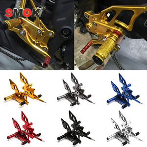 Accessoires de moto CNC en aluminium réglables, repose-pieds arrière, repose-pieds pour Yamaha YZF R3 R25 2014-2016 - Product Image 3
