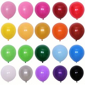 10 Globos de Látex Negros de 2.8g y 12 Pulgadas para Decoración de Fiestas de Regreso a Clases, Año Nuevo Chino, Pascua, Navidad y Día del Padre - Product Image 2