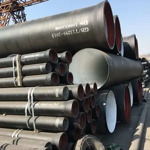 BS En598 DN80-DN2600 Class K9 C40 Cast Ductile Iron Pipe With Factory Price