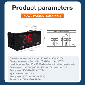 Venta al por mayor Nuevas Llegadas 3B21 Controlador de Temperatura de Pantalla Táctil Pantalla <span class=keywords><strong>Digital</strong></span> Control de Temperatura 16A Termostato Incubadora - Product Image 6