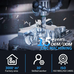 บริการงานกลึง CNC 3 แกน สำหรับชิ้นส่วนพลาสติกและสแตนเลสแบบกำหนดเอง ด้วยวัสดุไนลอน PEEK สำหรับงานกัดและกลึงโลหะอลูมิเนียม - Product Image 4