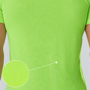 Imprimé personnalisé T-shirt en jersey de polyester 100% pour hommes à séchage rapide respirant motif solide pour l'entraînement physique - Product Image 3