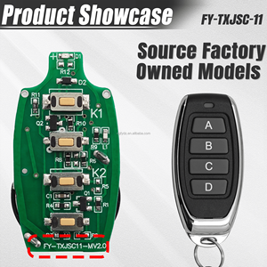 Bán Hot 433Mhz Clone điều khiển từ xa phổ OEM Key Fob cho việc học tập cố định Mã nhà để xe Cửa màn trập mở cửa - Product Image 4