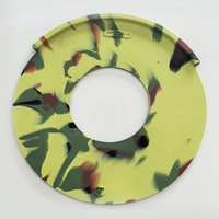 Tambour muet pad protection de l'environnement silicone inodore non toxique