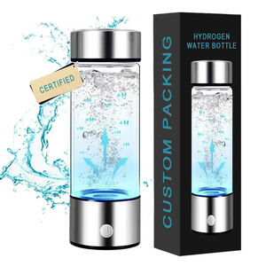 Персонализированная водородная бутылка для воды с усовершенствованной технологией SPE PEM, генератор водородной воды 420 мл для офисных путешествий, фитнеса - Product Image 1