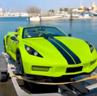 Bateau électrique à grande vitesse Super Jet Car Water Sport Car Boat Supercar Boat Sea Surfing Sport Powered by Gasoline Engine