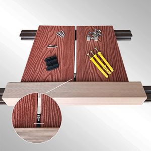 Tarima de WPC Impermeable Directo de Fábrica, Último Modelo con Diseño 3D de Madera, Tarima de WPC para Exteriores, Madera Plástica Compuesta - Product Image 5