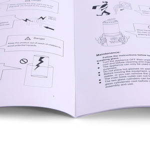 Layanan cetak Menu brosur buku katalog lipat Leaflet promosi Manual instruksi penerbitan profesional kustom - Product Image 4