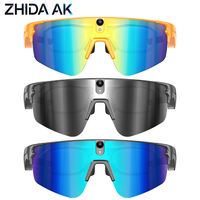Lunettes Intelligentes IA avec Caméra HD 8MP pour Enregistrement Vidéo, Photographie, Enregistrement Micro, Contrôle Tactile, Appel BT, Traduction IA