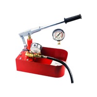 Herramienta de Plomería Manual, Banco de Pruebas de Agua, Bomba de Prueba Hidrostática Manual para Tuberías, Bomba de Prueba de Alta Presión Hidráulica