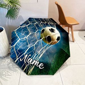 1 Piece No MOQ Custom <b>Football</b> <b>Net</b> Folding Umbrella Custom Name Match Day Gift UV Print Guarda Chuva Personalizado - Product Image 2