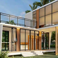 Maison Capsule Préfabriquée de Luxe Européenne M7 en Aluminium Étanche à 2 Étages pour Utilisation en Parc - Série Airport Homes