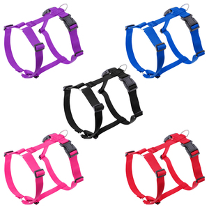 Cross-border new diving material I-shaped <b>pet</b> chest <b>harness</b> waistcoat medium large shiba dog golden fur dog traction rope - Product Image 3