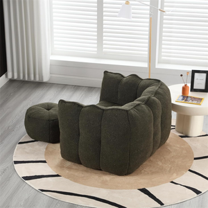 <span class=keywords><strong>Fauteuil</strong></span> pouf géant confortable à prix abordable, chaise de sol en forme de citrouille, canapé paresseux pour salle de jeux - Product Image 5