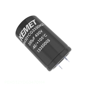 105C PEH532YDG3470M4คาปาซิเตอร์แบบสแนปสารส้มแบบดั้งเดิม470 uF - Product Image 1
