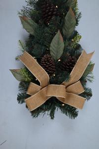 Good Quality Customized Teardrop Shaped Home Decors Christmas Swag <b>Door</b> Teardrop Garland Swag - Product Image 5