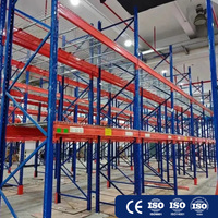 Système de rayonnage à palettes robuste pour atelier, système de rayonnage de stockage d'entrepôt, rayonnages industriels pour centre de distribution de détail