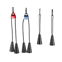 Accessoires de fitness : Poignée conique en caoutchouc réglable et portable, robuste, pour triceps, biceps et lat pulldown
