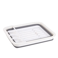 Égouttoir de vaisselle Portable, repliable de ml, étagère de séchage de la vaisselle, organisateur de cuisine, RV, rangement pour le comptoir de la moto